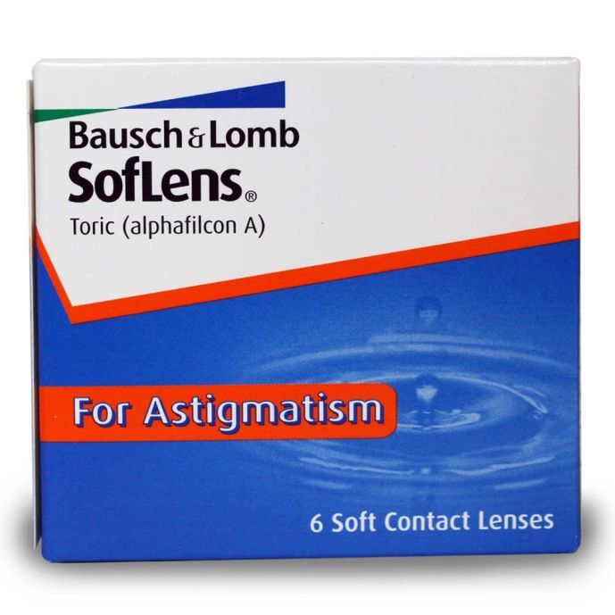 Embalagem de lentes de contato SofLens Toric